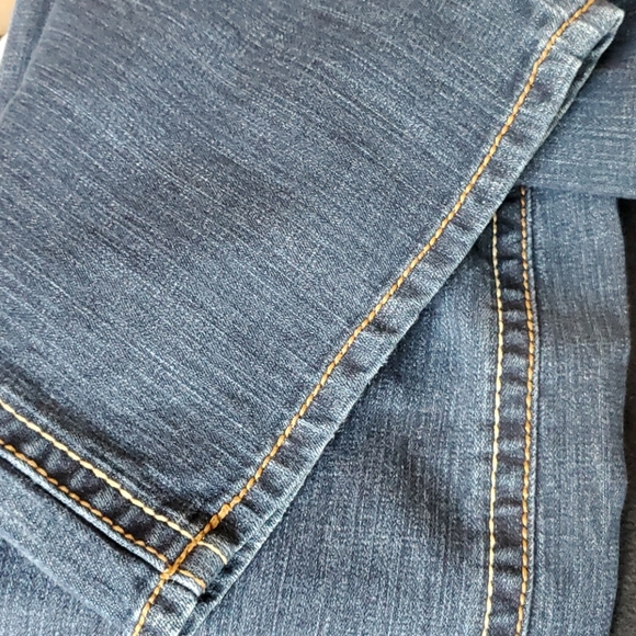 Seven7 Dark Blue Plus Size Bootcut Jeans Size 20 - Picture 9 of 9